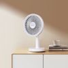 Platinet PRDF0576 stolní ventilátor 12,5 cm, odnímatelná základna, akumulátor 1800 mAh, bílá-šedá
