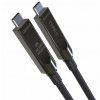 PremiumCord USB-C kabel Gen2 AOC DP1.4, 10m