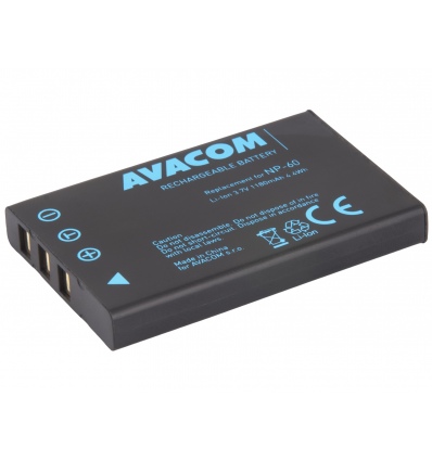 AVACOM baterie pro Fujifilm NP-60 Li-Ion 3.7V 1180mAh 4.4Wh