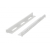 SADA KOLEJNIC PRO MONTÁŽ DO RACKU 19" LANBERG POSUVNÁ 650-1090 MM ŠEDÁ