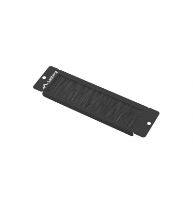 10" KARTÁČOVÝ PANEL PRO VSTUP KABELŮ ČERNÝ LANBERG AK-1104-B