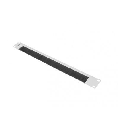 19" KARTÁČOVÝ PANEL 1U AK-1103-S ŠEDÝ LANBERG