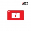 iGET SECURITY MP22 - RFID karta k klávesnici MP13 pro alarm M6-4G, minimální rozměry
