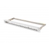 PATCH PANEL PRÁZDNÝ 24 PORTŮ 1U 19" FTP PRO MODUL