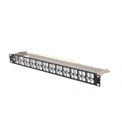 PATCH PANEL PRÁZDNÝ 48 PORTŮ 1U 19" FTP PRO MODUL
