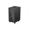 19" VOLNĚ STOJÍCÍ RACKOVÁ SKŘÍŇ 22U 600X800 ČERNÉ