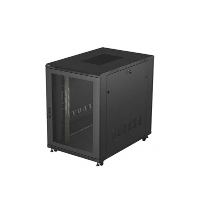 19" VOLNĚ STOJÍCÍ RACKOVÁ SKŘÍŇ 22U 800X1000 ČERN