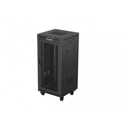 19" VOLNĚ STOJÍCÍ RACKOVÁ SKŘÍŇ 24U 600X600 ČERNÁ