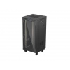 19" VOLNĚ STOJÍCÍ RACKOVÁ SKŘÍŇ 24U 600X600 ČERNÉ