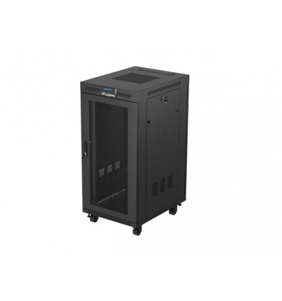 19" VOLNĚ STOJÍCÍ RACKOVÁ SKŘÍŇ 24U 600X800 ČERNÁ