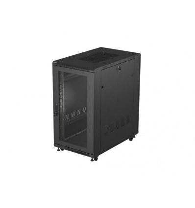 19" VOLNĚ STOJÍCÍ RACKOVÁ SKŘÍŇ 22U 600X1000 ČERN
