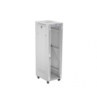 19" VOLNĚ STOJÍCÍ RACKOVÁ SKŘÍŇ 42U 600X800 ŠEDÉ
