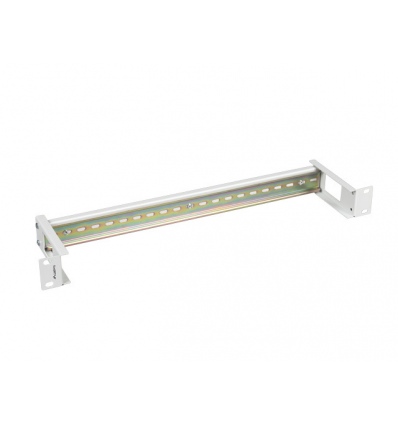 MONTÁŽNÍ LIŠTA DIN TS-35 19" 1U ŠEDÁ LANBERG