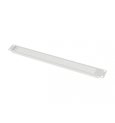 19" ZASLEPOVACÍ PANEL 1U MESH GREY LANBERG