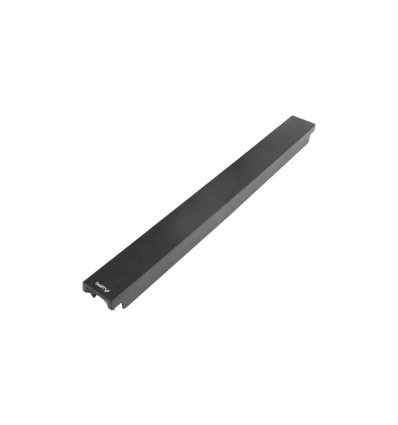 19" PLASTOVÝ RYCHLOMONTÁŽNÍ OHNIVZDORNÝ ZASLEPOVACÍ PANEL 1U ČERNÝ LANBERG