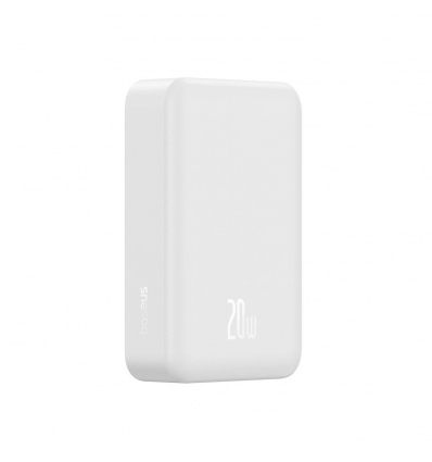 Baseus EnerFill FM41 Ultra Mini 20W Magnetická Powerbanka 20000mAh White