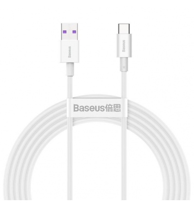 Baseus Superior Series Fast Charging Datový Kabel USB-A - USB-C 66W 2m White