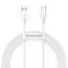 Baseus Superior Series Fast Charging Datový Kabel USB-A - USB-C 66W 2m White