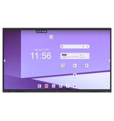 86" LG LED 86TR3DQ-B - UHD,400cd, Android 14,16/7