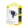 Baseus Enjoyment Max Nabíječka do Auta USB-C/USB-C 60W Cosmic Black