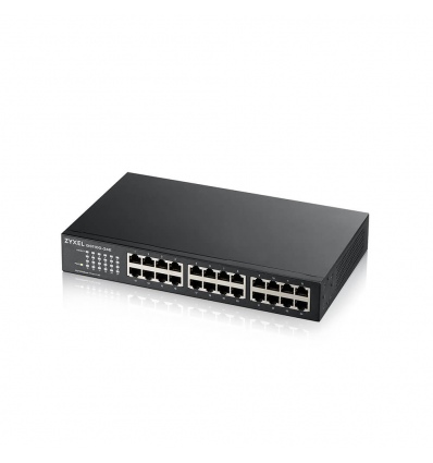 ZYXEL 24xGb fanless rack switch GS1100-24E v4