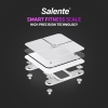 Salente BodyFit, chytrá osobní diagnostická fitness váha, Bluetooth, bílá