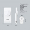 Nillkin PowerTrio 3v1 Bezdrátová Nabíječka MagSafe pro Samsung Watch White