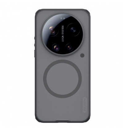 Nillkin Super Frosted PRO Magnetic Zadní Kryt pro Xiaomi 17 Ultra Transparent Black