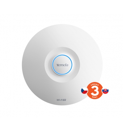 Tenda i36 WiFi7 BE5010 AP 5010 Mb/s, 1x 2.5G LAN, 1x GLAN, 11x SSID, VLAN, aktivní PoE, Fast roaming