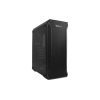 Počítačová skříň Genesis IRID 505 V2/Midi Tower/Transpar./Černá