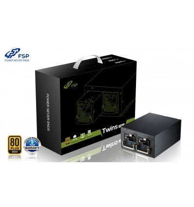 FSP TWINS PRO/500W/ATX/80PLUS Gold/Retail