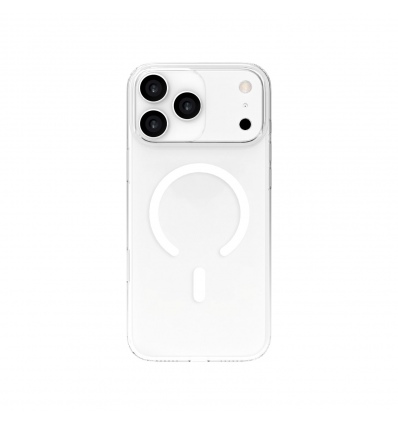 ER Ochranný kryt Mag Slim pro iPhone 17 Pro Max - průhledný