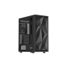 Počítačová skříň Genesis DIAXID 605F/Midi Tower/Transpar./Černá