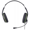 Sluchátka s mik. GENIUS HS-400A green + redukce