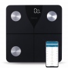 Salente SlimFit, chytrá osobní diagnostická fitness váha, Bluetooth, černá