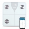 Salente SlimFit, chytrá osobní diagnostická fitness váha, Bluetooth, bílá