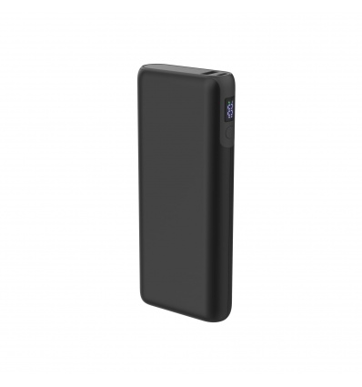 Platinet Powerbanka 20000 mAh 65W Power Delivery, 2x USB-C, 1xUSB-A, kabel USB-C 1m, černá