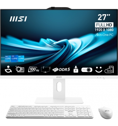 MSI PRO/AP272P 14M-611EU/27"/FHD/i7-14700/16GB/1TB/Intel int/W11P/Bílá/2R