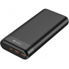 Sandberg Powerbank 20000mAh, USB-C PD 65W + 2x QC3.0, černá