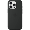 iPhone&nbsp;16 Pro Silicone Case with MS - Black