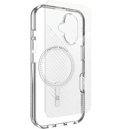 ZAGG Bundle Luxe SNAP PCR sklo 360 Apple iPhone 16 Průhledný