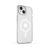 ER POWER Silikonový kryt CARNEVAL SNAP pro iPhone 14 s MagSafe - bílá