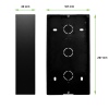 EVOLVEO DoorPhone ID-2, 2drátový videotelefon pro dva byty s RFID, otiskem prstu a podporou ONVIF ka