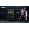 Salente MaxFit, chytrá osobní diagnostická fitness váha, Bluetooth, černá