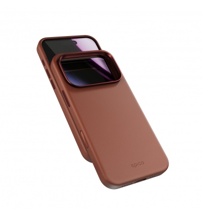Epico Leather Mag+ Case iPhone 17 Pro - hnědá