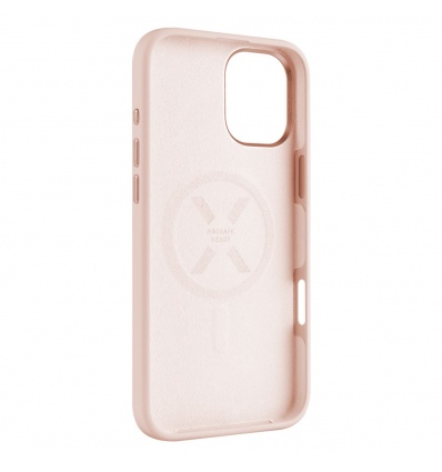 FIXED MagFlow Apple iPhone 16+, růžový