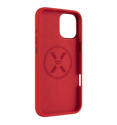 FIXED MagFlow Apple iPhone 16+, červený
