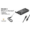 Outdoorová powerbanka Viking SKADI I/Output:1xUSB-A,1xUSB-C/Wireless charge 15W max/10000mAh