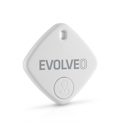EVOLVEO TrackTag, Bluetooth lokátor s Apple Find My, bílý