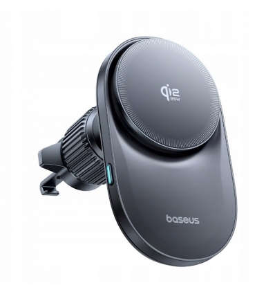 Baseus PrimeTrip VC2 Pro Cooling Magnetický Držák do Auta s Bezdrátovým Nabíjením 25W Cosmic Black